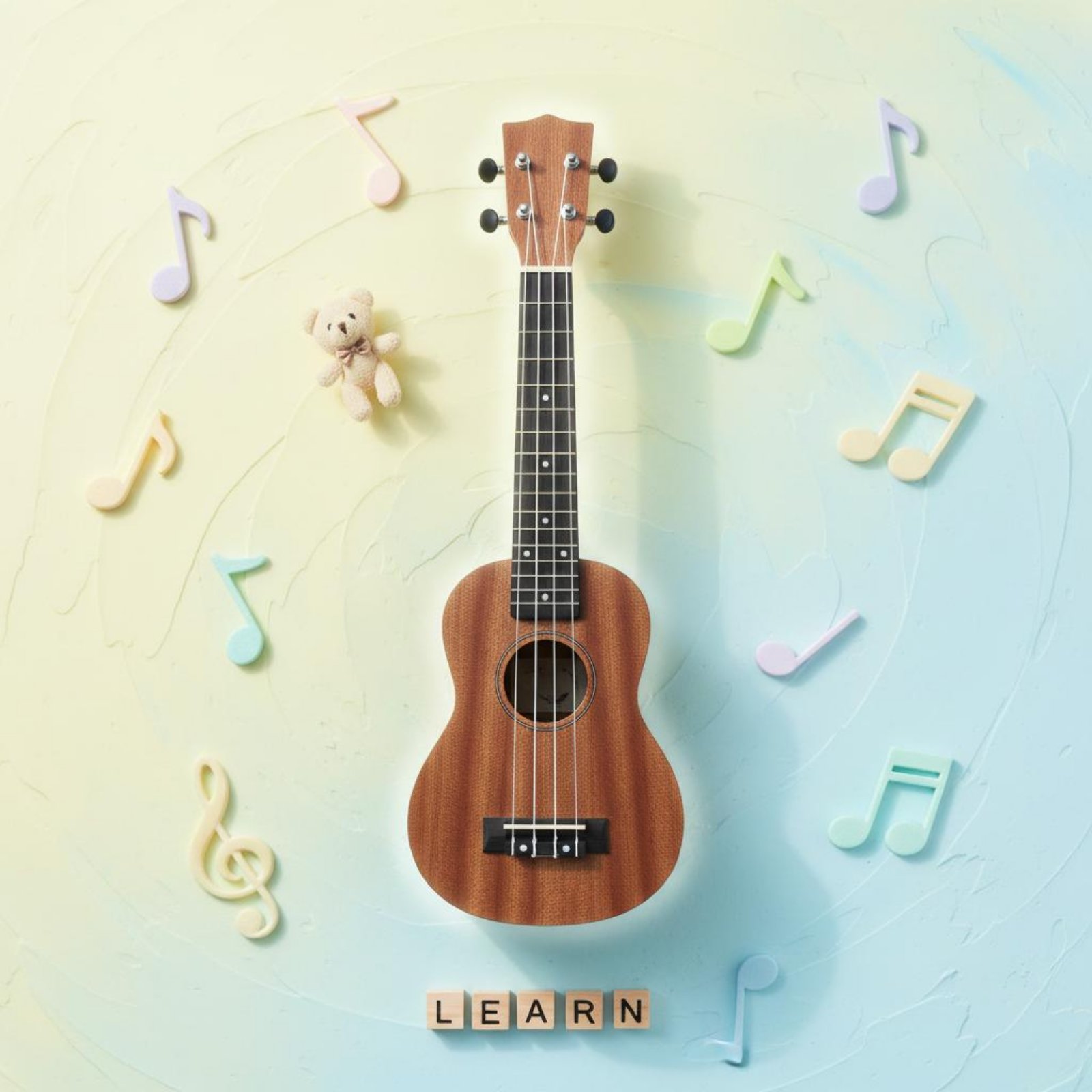 Musical Instrument Easy To Learn - 21 Inch Ukulele Easy to Play
