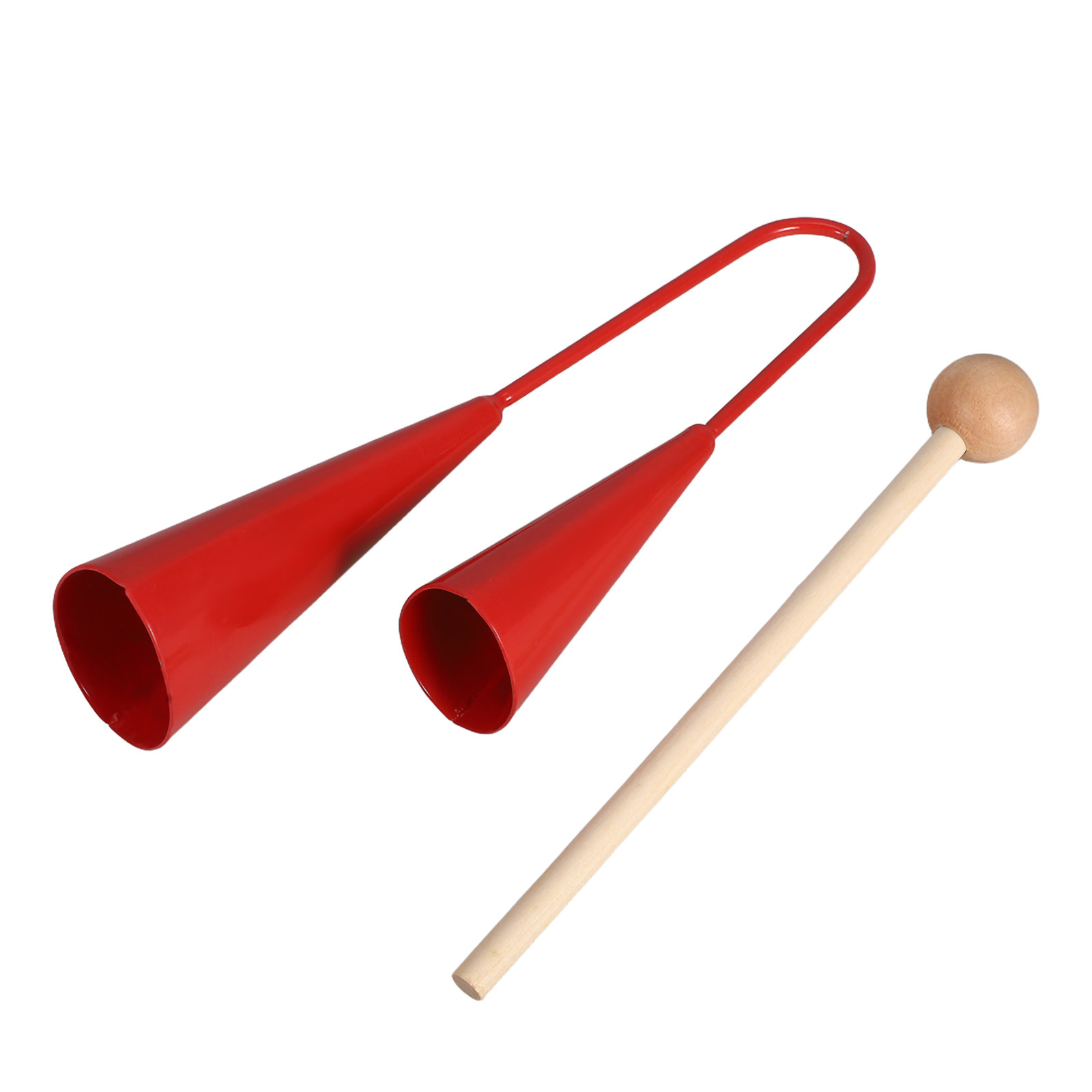 Musical Instrument Agogo - Agogo Bell Dual Tone Steel Handheld