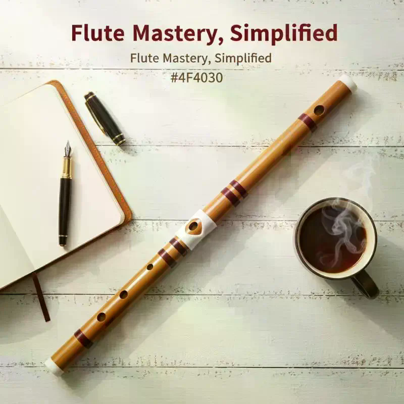 Musical Instrument That You Blow Into - Bamboo Flute Blowing Aid Flute Easy