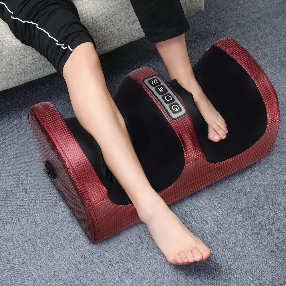 Vibraslap Percussion - Infrared Heating Foot Massager Rolling Shiatsu
