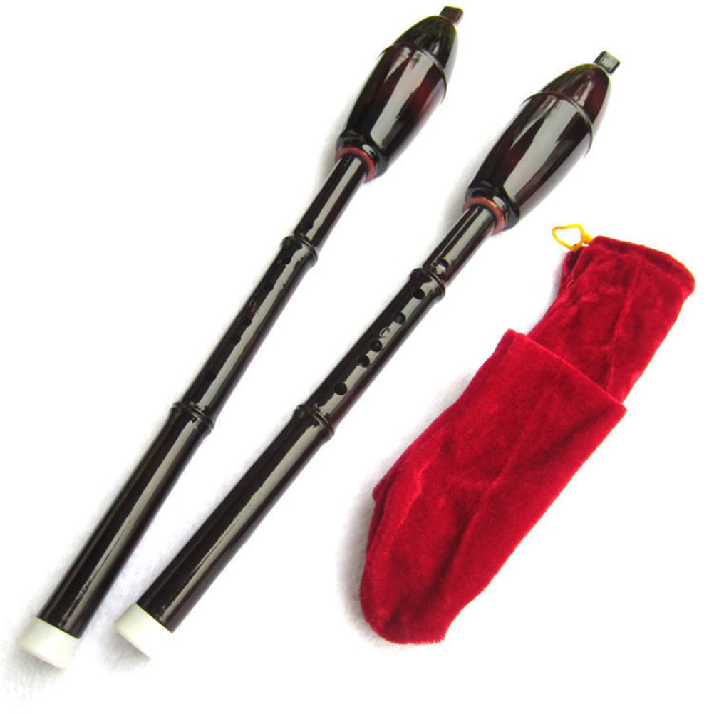 Musical Instrument That You Blow Into - 1Set Bawu Resin Traditional Vertical Blow