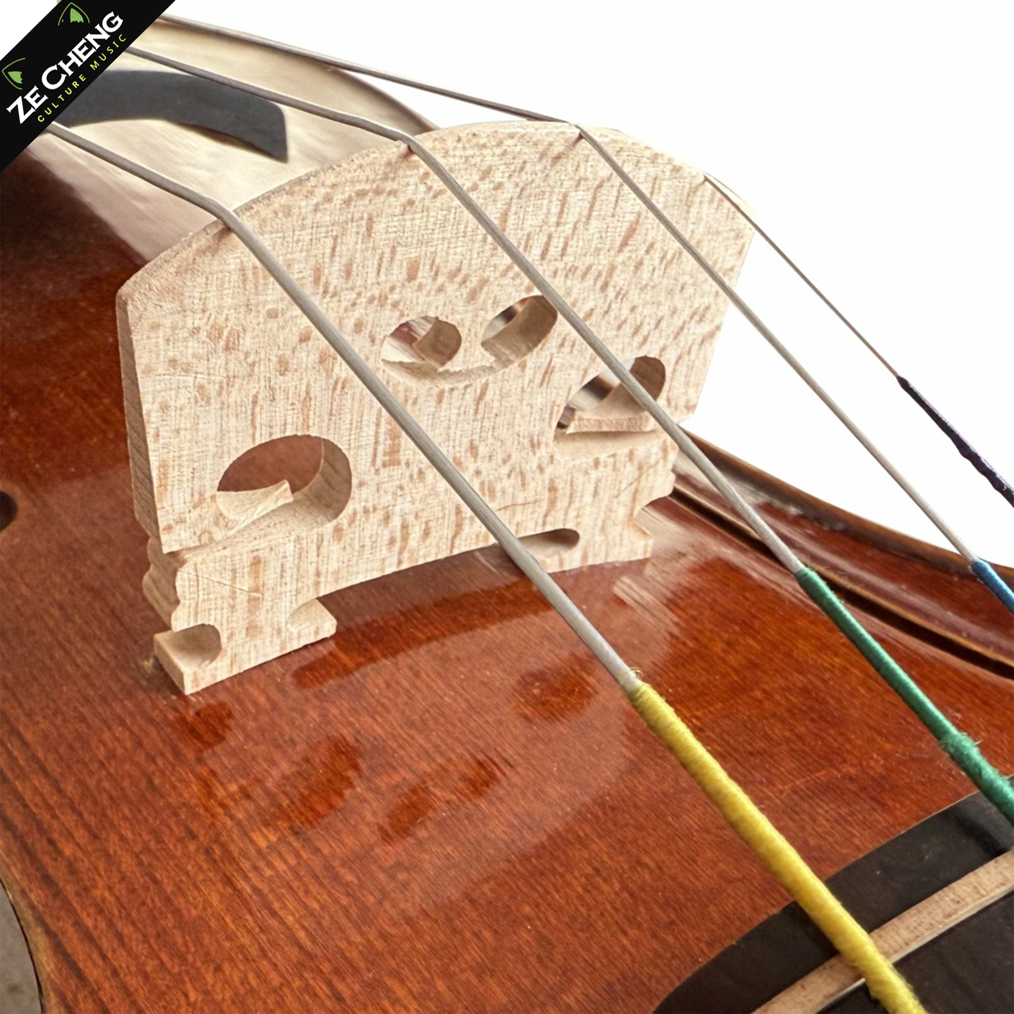 Musical Instrument Fiddle - Violin Bridges Fiddle Maple Wood for