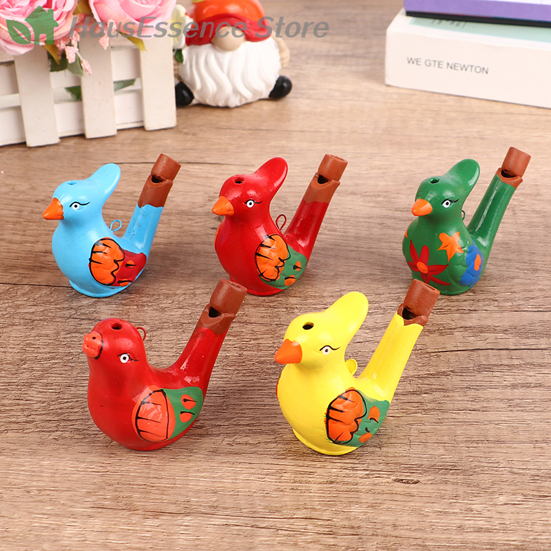 Musical Instrument In Drawing - ※Coloured Drawing Water Bird Whistle for