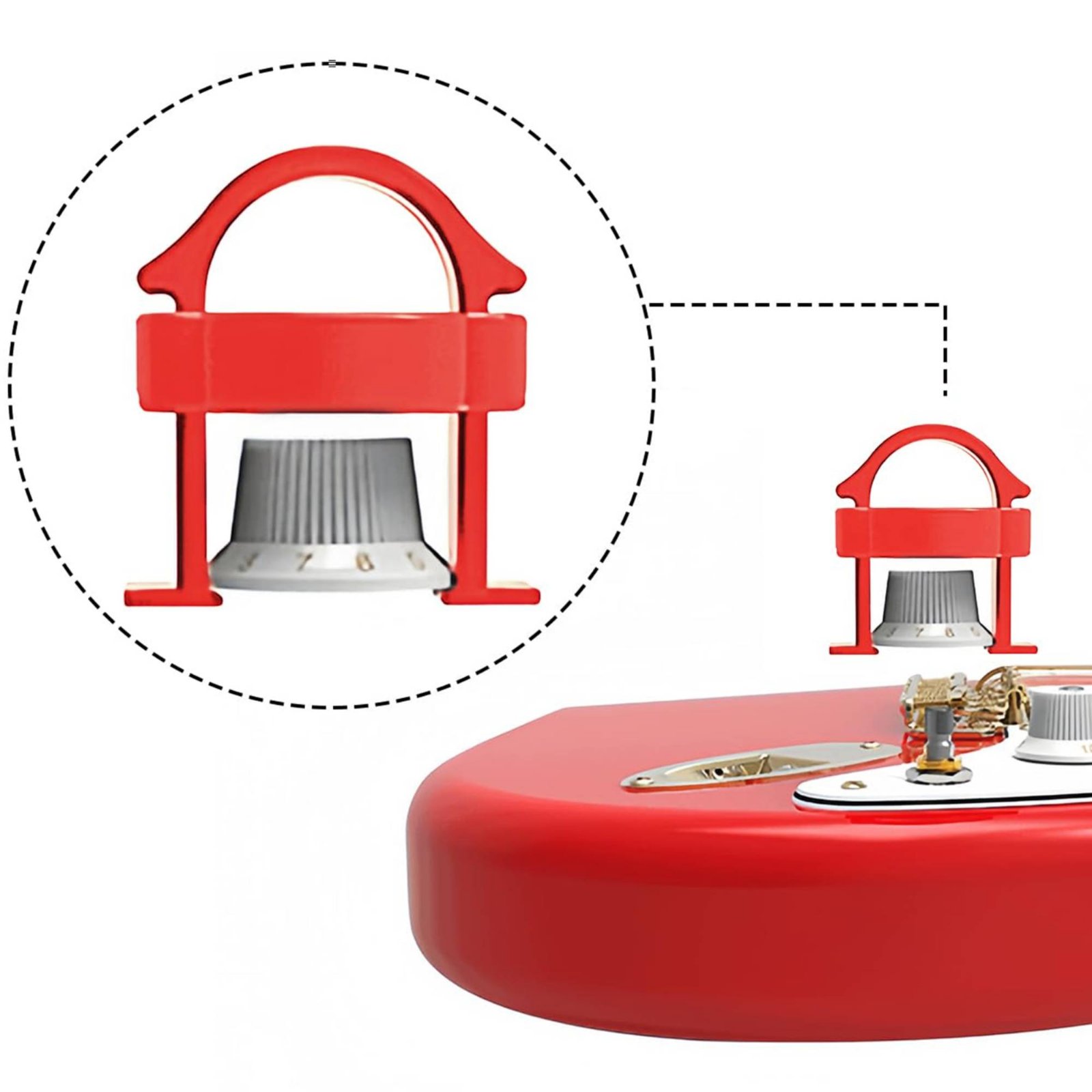 Guitar Knob Puller Non-Scratch - Musical Instrument Repair Shop avaliação e preço