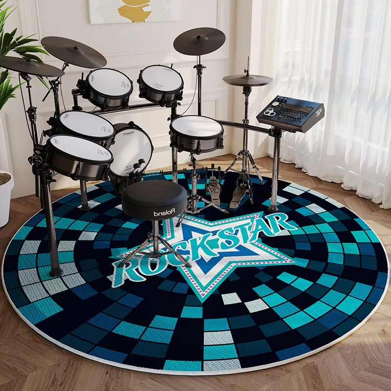 Round Living Room Carpet Drum  - Musical Instruments Online avaliação e preço