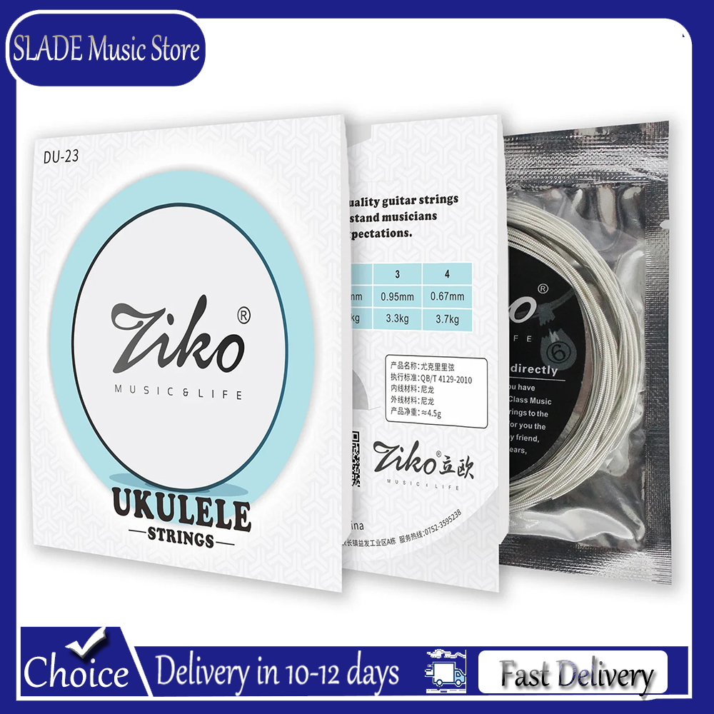 ZIKO Ukulele Strings Soprano C - Musical Instrument Sounds avaliação e preço