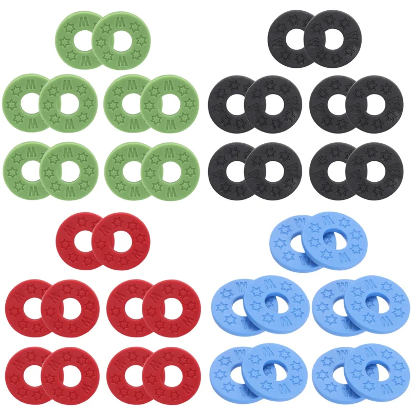 10 pcs Guitar Strap Block Rubb - Charango 10 String avaliação e preço