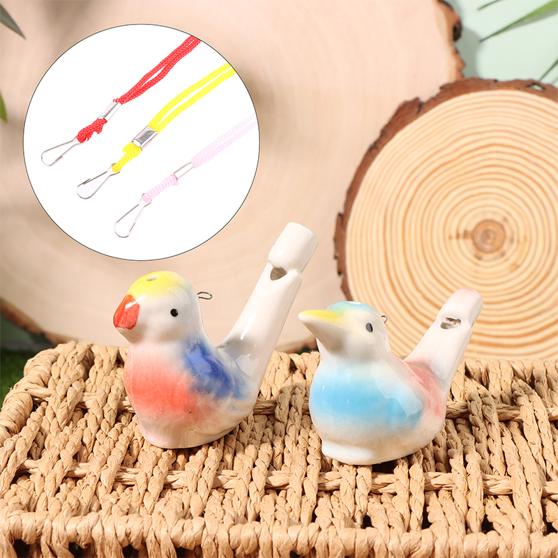 1Pc Coloured Drawing Water Bir - Musical Instrument In Drawing avaliação e preço