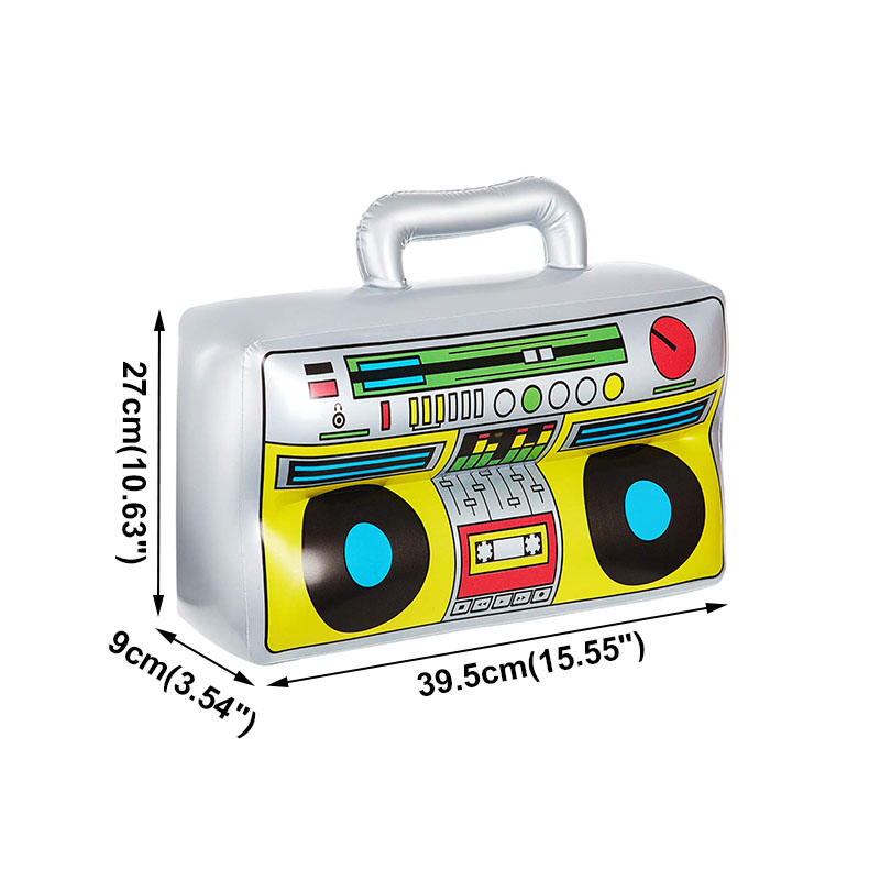 Inflatable Instruments Toy Set - Musical Instrument That You Blow Into avaliação e preço