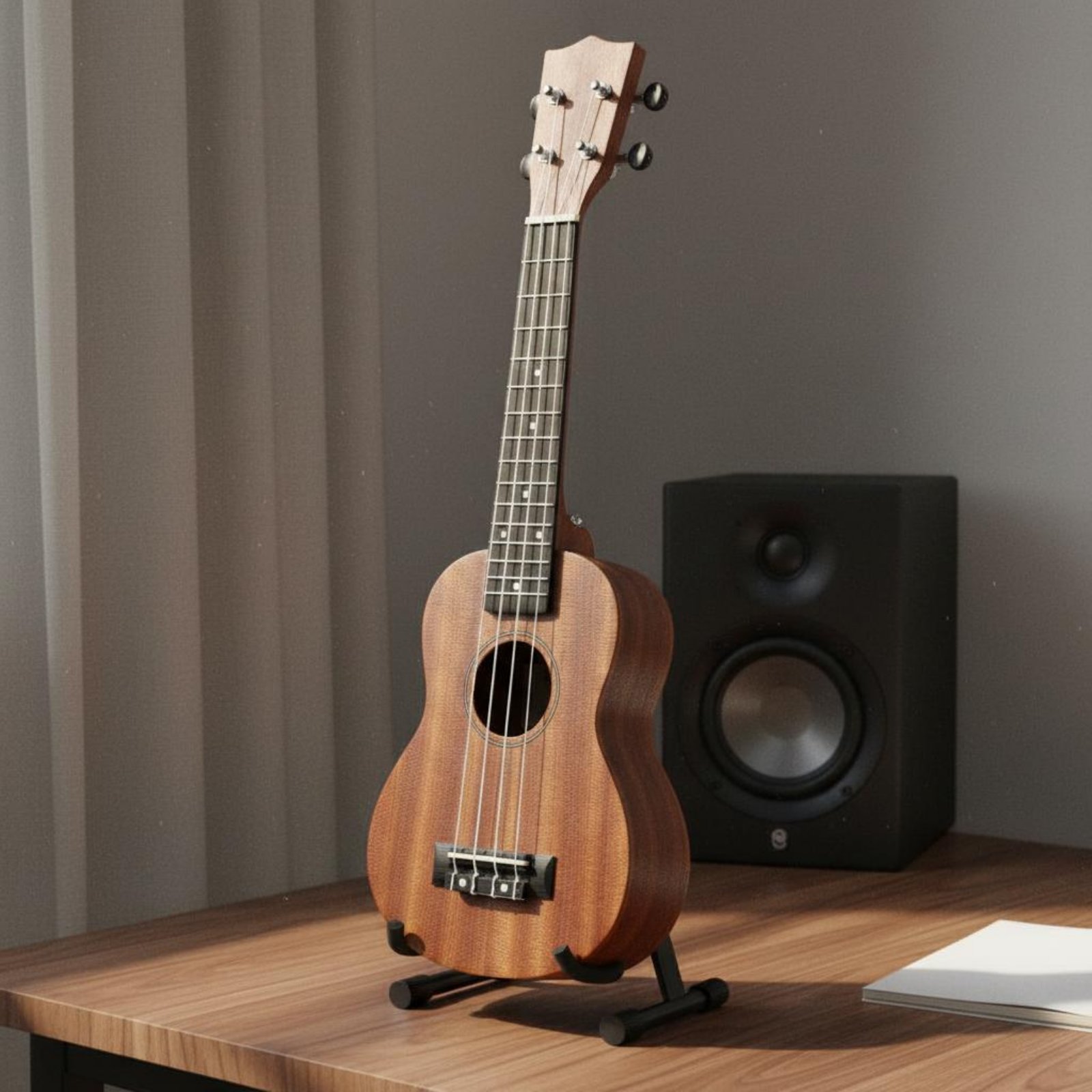 21 Inch Ukulele Easy to Play B - Musical Instrument Easy To Learn avaliação e preço