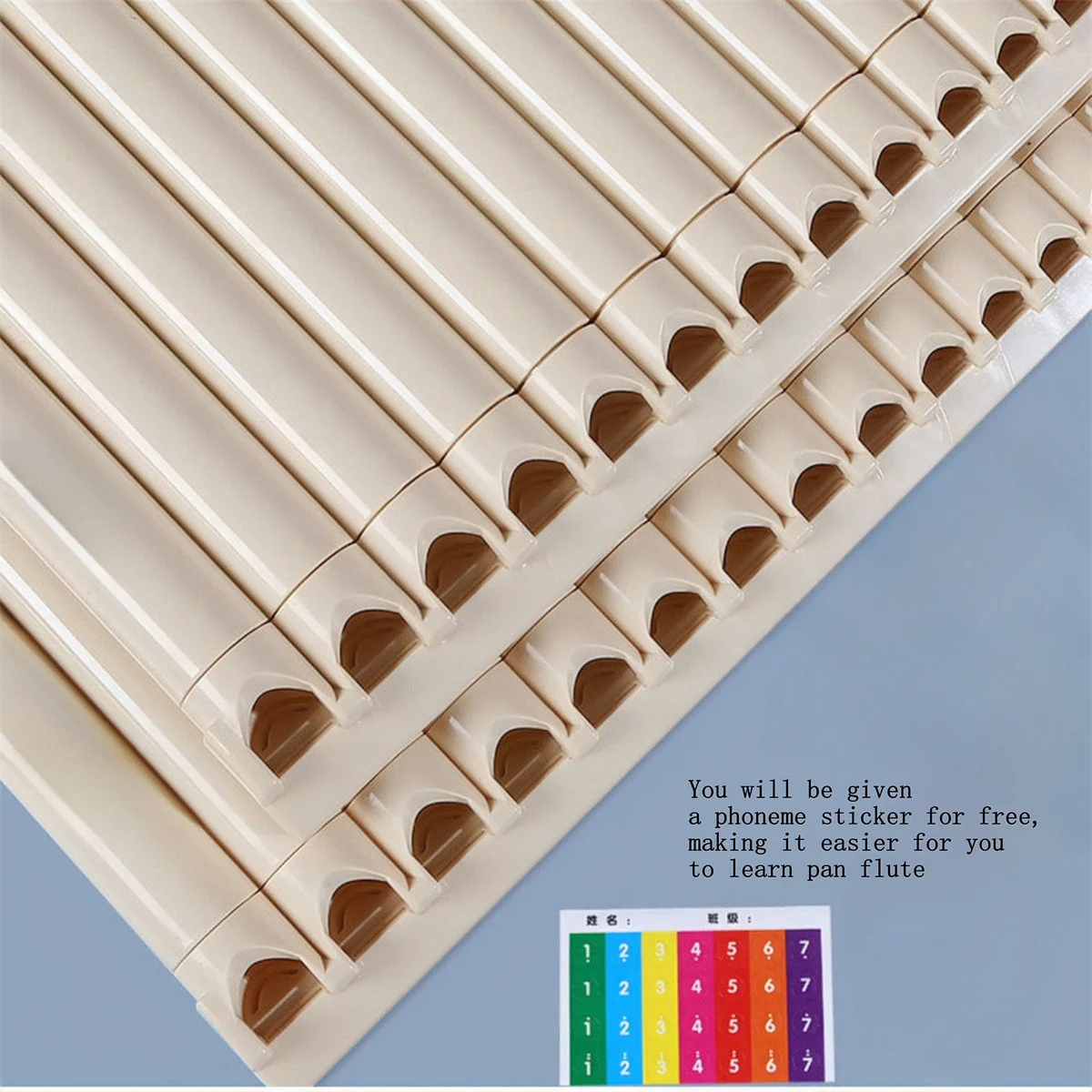 Miwayer Pan Flute 18 Pipes Eco - Musical Instrument Easy To Learn avaliação e preço