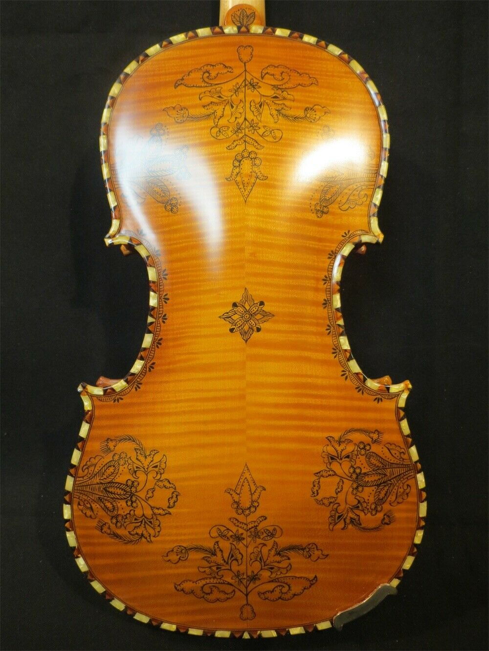 4/4 Hardanger Fiddle Norwegian - Musical Instrument Fiddle avaliação e preço