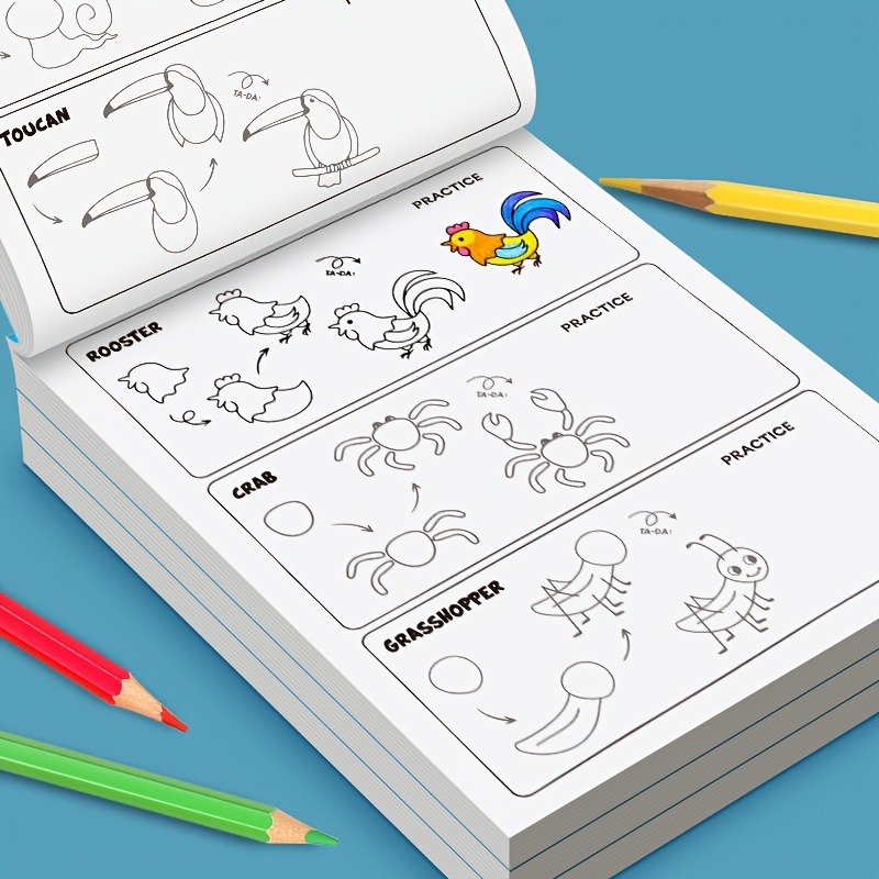 How to Draw Step-By-Step Book, - Musical Instrument In Drawing avaliação e preço