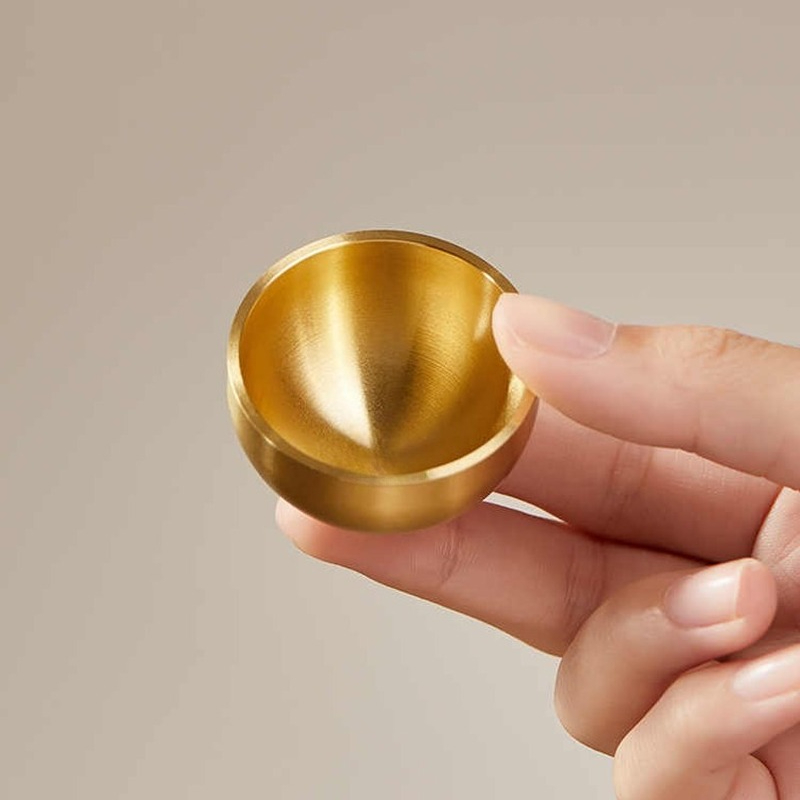 Mini Singing Bowl Handmade Cop - Song With Musical Instrument avaliação e preço