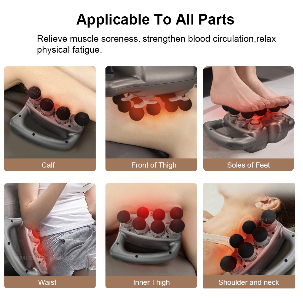 Fascia Gun Muscle Massager Gun - Vibraslap Percussion avaliação e preço