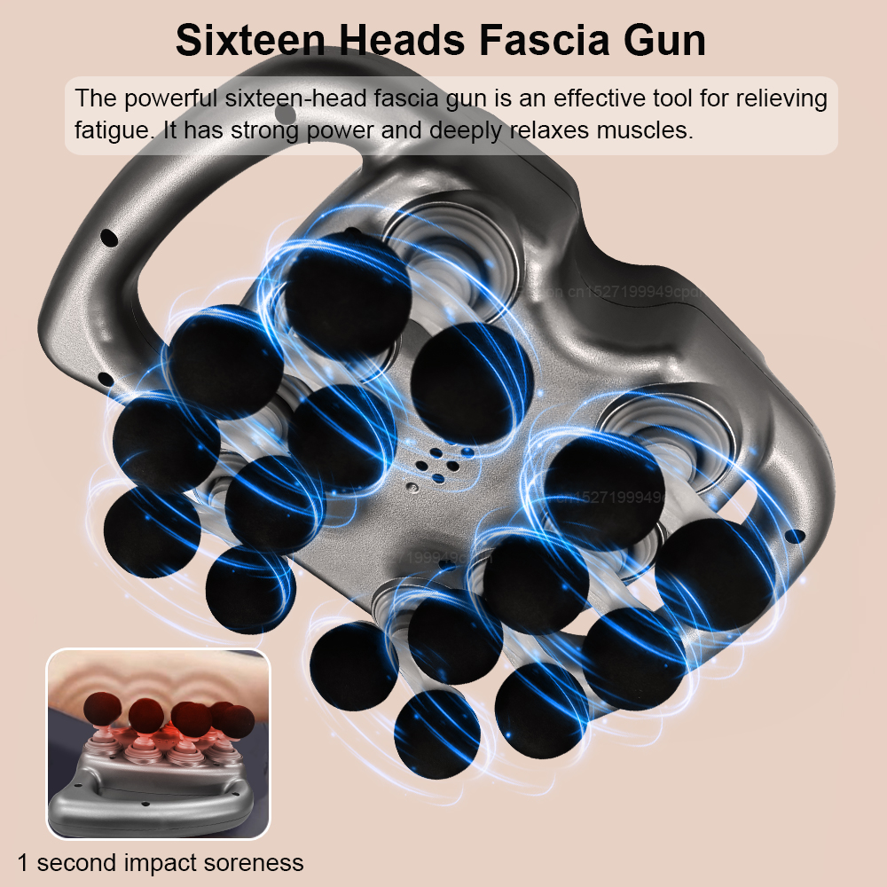 Fascia Gun Muscle Massager Gun - Vibraslap Percussion avaliação e preço