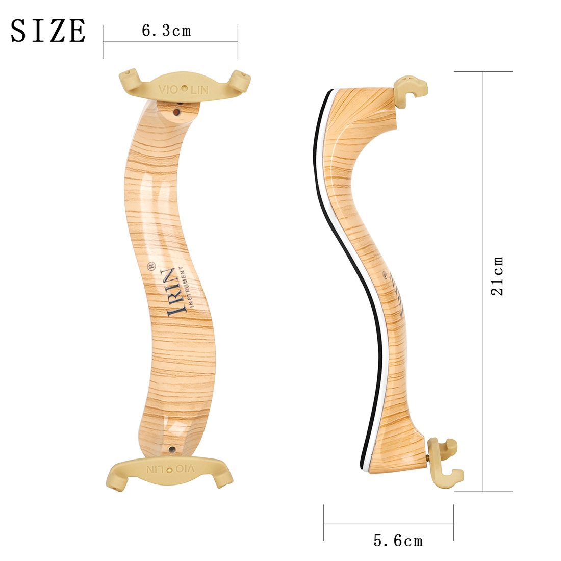 IRIN 4/4 Violin Shoulder Rest - Musical Instrument Cello avaliação e preço