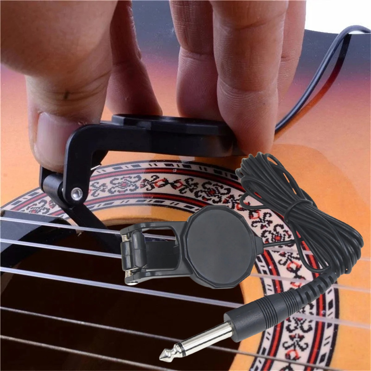 Audio Jack Clip On Pickup/2.5  - Musical Instrument Sounds avaliação e preço