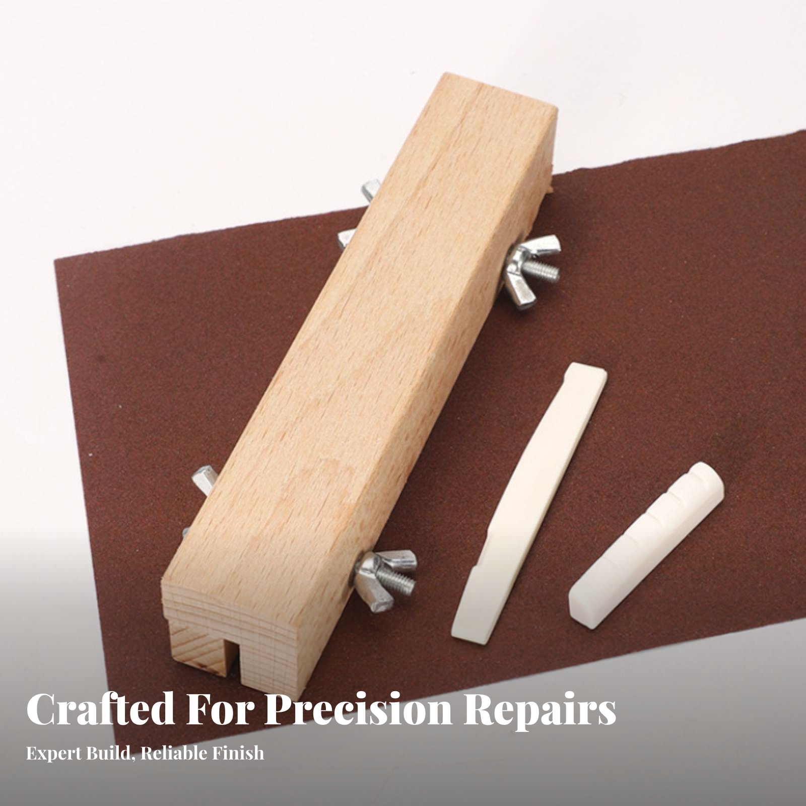 Guitar Nut Sanding Tool Wooden - Musical Instrument Repair avaliação e preço