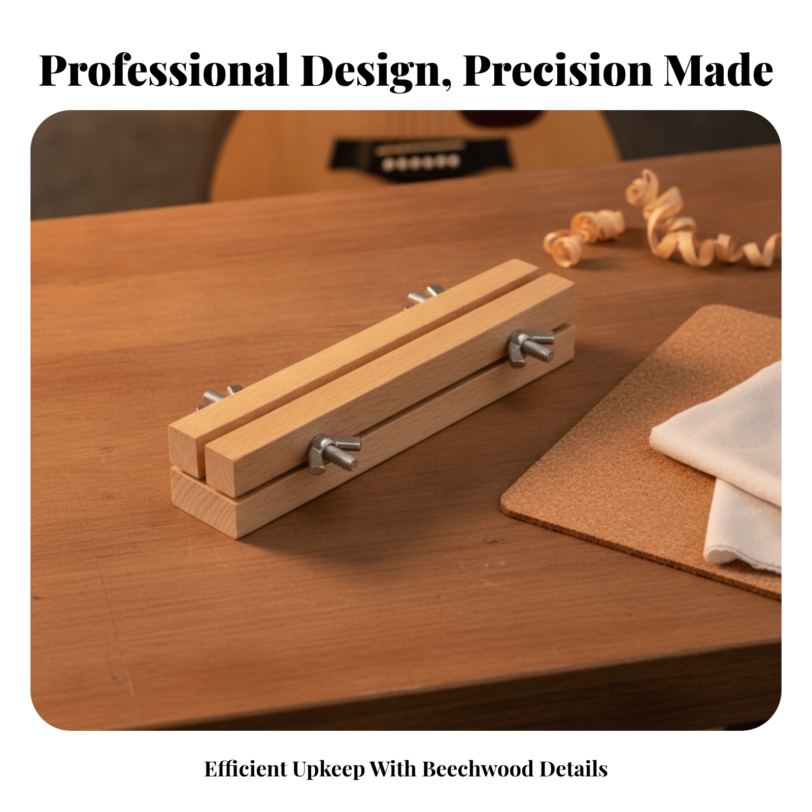 Guitar Nut Sanding Tool Wooden - Musical Instrument Repair avaliação e preço