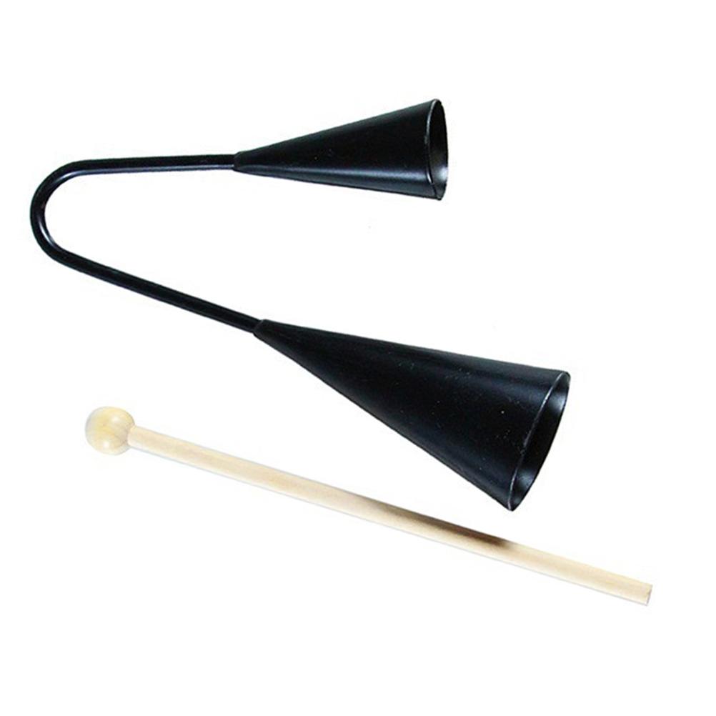 Double Horn Agogo Bell Instrum - Musical Instrument Agogo avaliação e preço