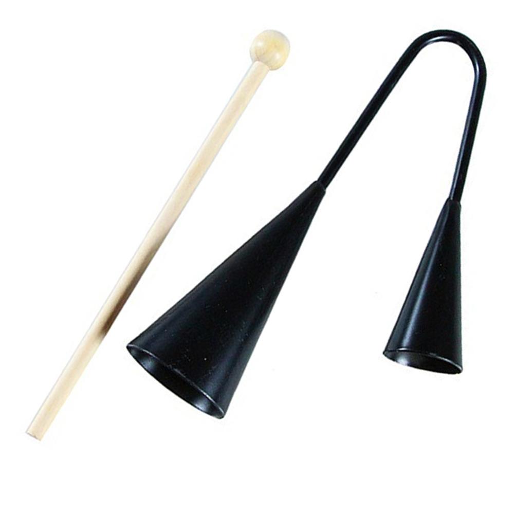 Double Horn Agogo Bell Instrum - Musical Instrument Agogo avaliação e preço