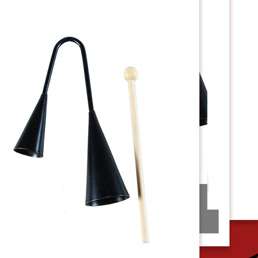 Double Horn Agogo Bell Instrum - Musical Instrument Agogo avaliação e preço