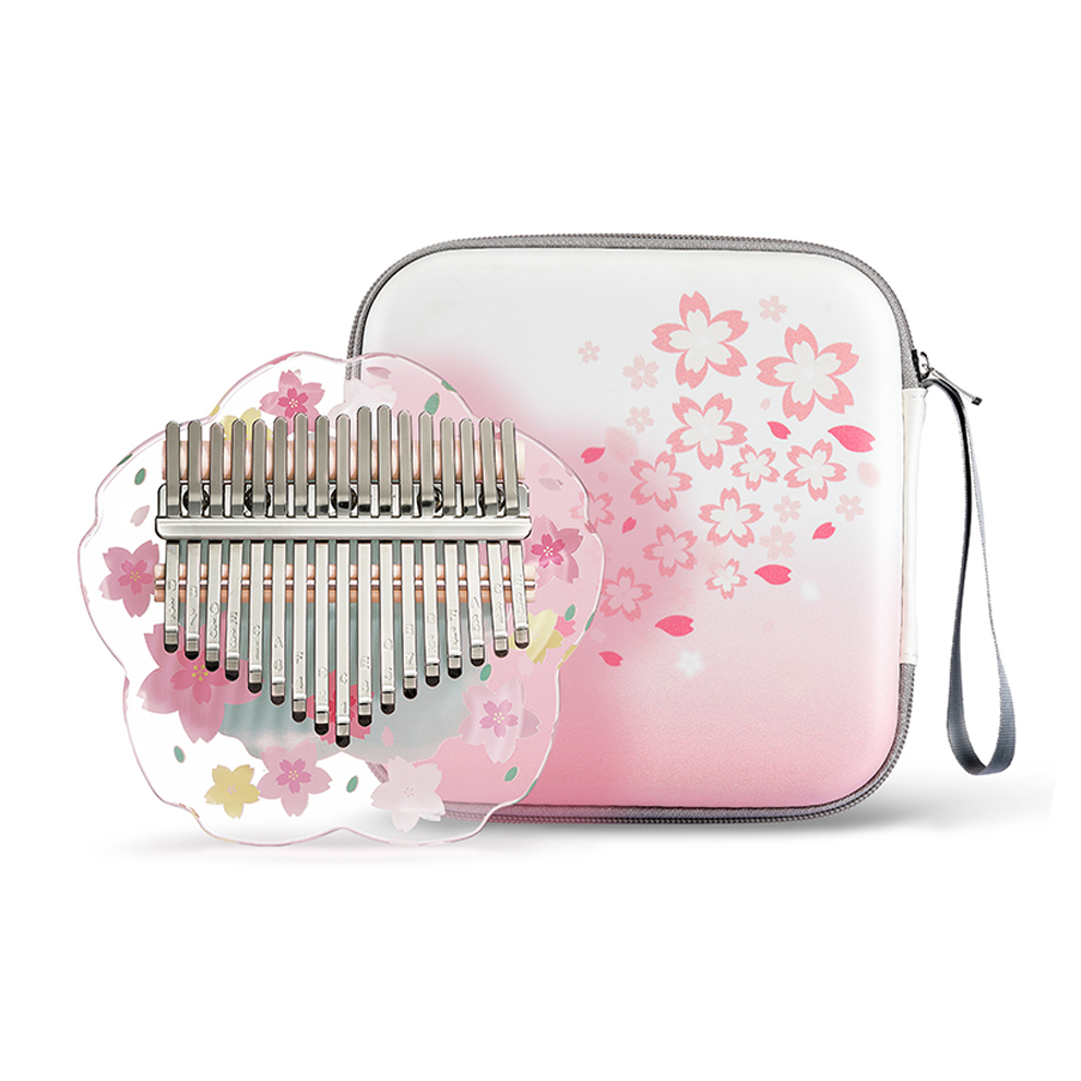 Hluru Kalimba 21 Keys with Cas - Musical Instrument Sounds avaliação e preço