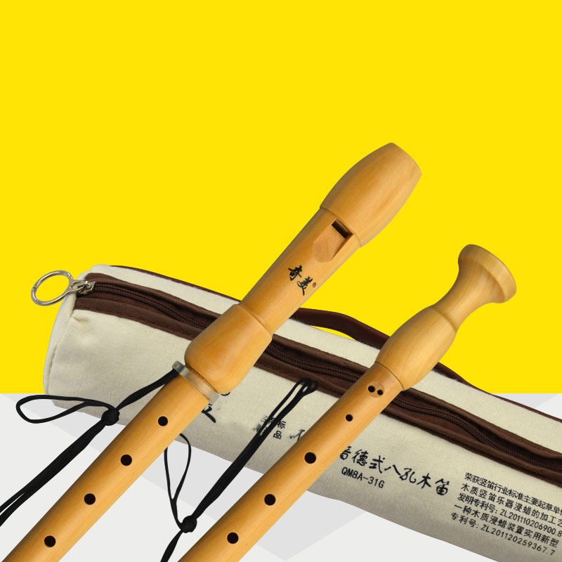 Qimei 8 Holes Alto Recorder Mu - Musical Instrument German avaliação e preço