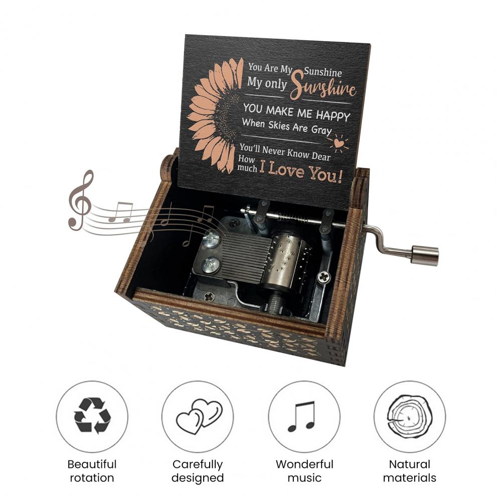 6.4* 5.2cm Mini Music Box Rota - Musical Instrument Handpan avaliação e preço