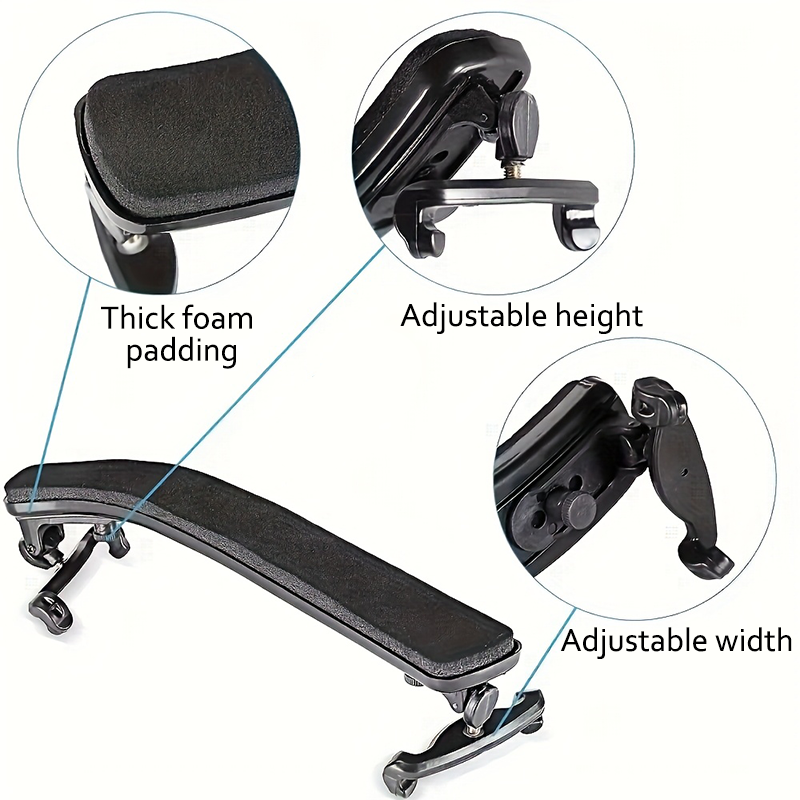 Violin Shoulder Rest for 3/4 4 - Musical Instrument Cello avaliação e preço