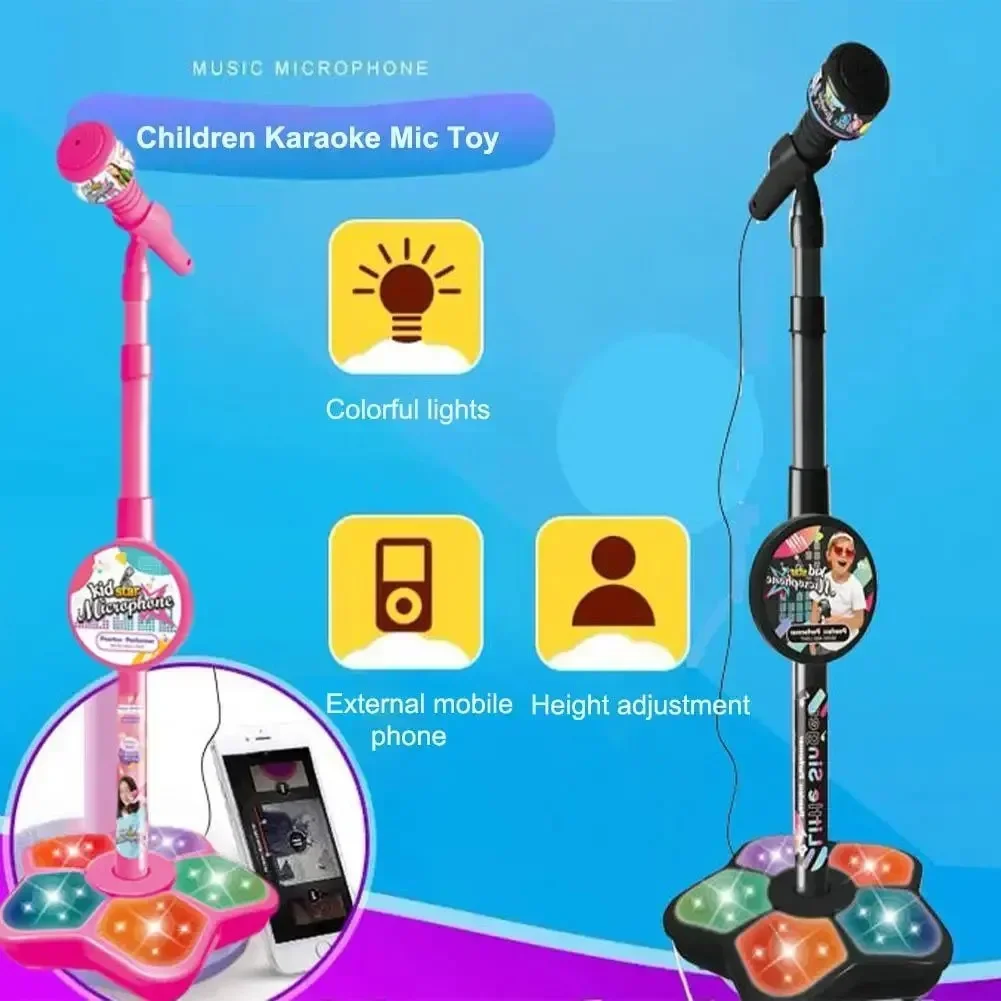 Kids Rocking Roll Microphone S - Song With Musical Instrument avaliação e preço