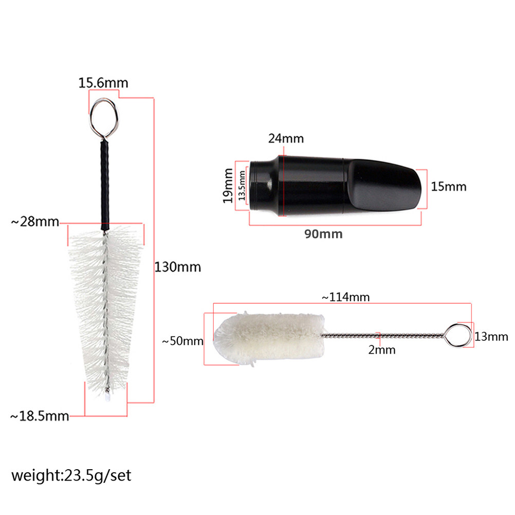 2Pcs Saxophone Mouthpiece Bull - Musical Instrument That You Blow Into avaliação e preço