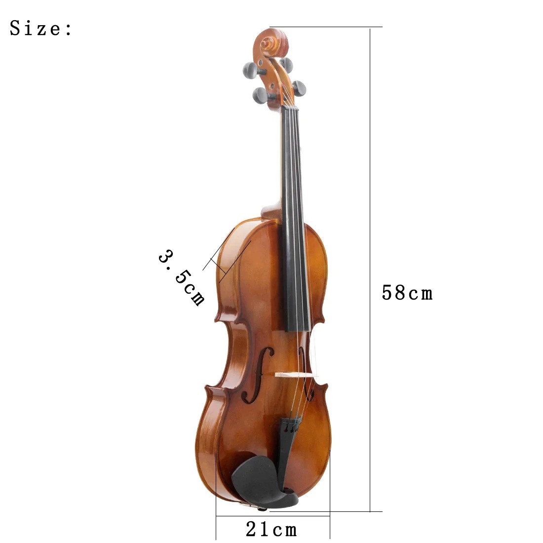 IRIN 4/4 Violin Vintage Style  - Musical Instrument Fiddle avaliação e preço