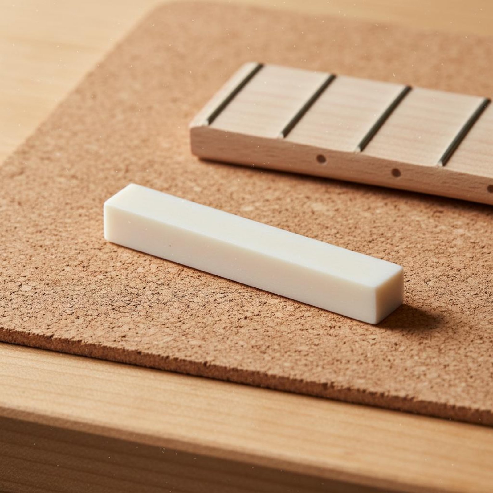 Guitar Bone Nut Blank DIY Bass - Musical Instrument Repair avaliação e preço