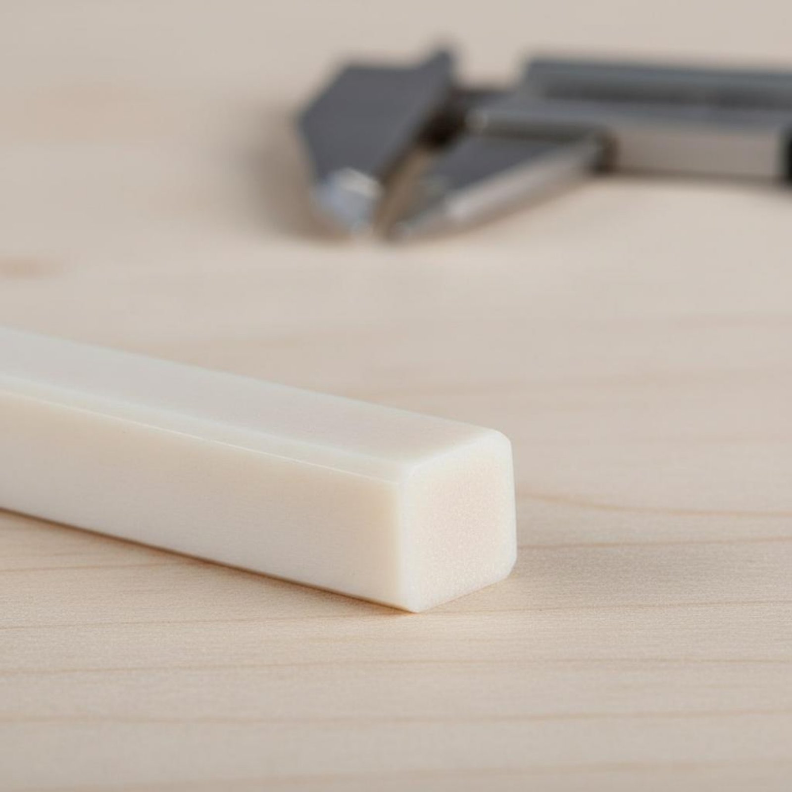 Guitar Bone Nut Blank DIY Bass - Musical Instrument Repair avaliação e preço