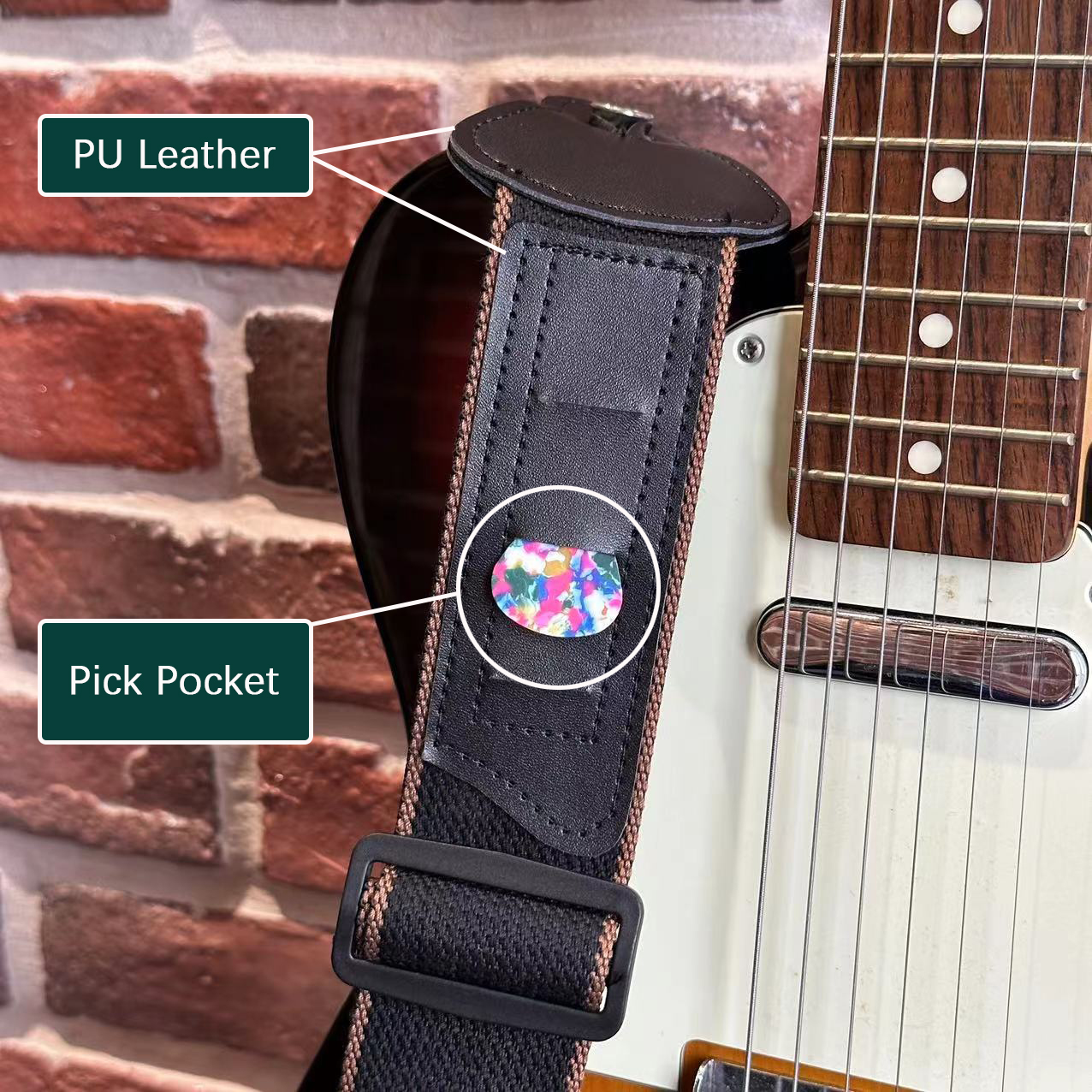 11Pcs Guitar Strap for Acousti - Musical Instrument Sounds avaliação e preço