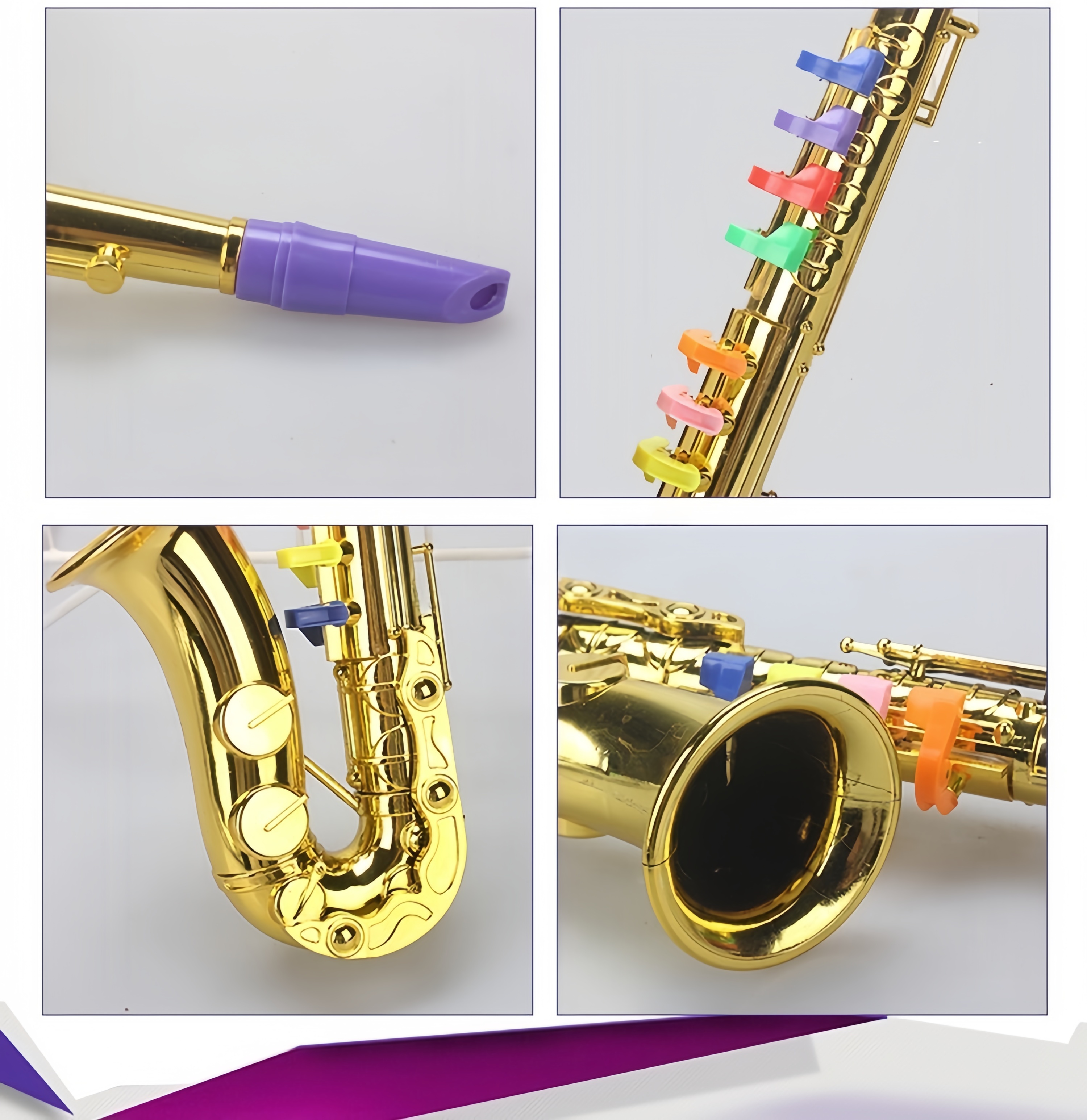 Saxophone Toy Musical Wind Ins - Song With Musical Instrument avaliação e preço