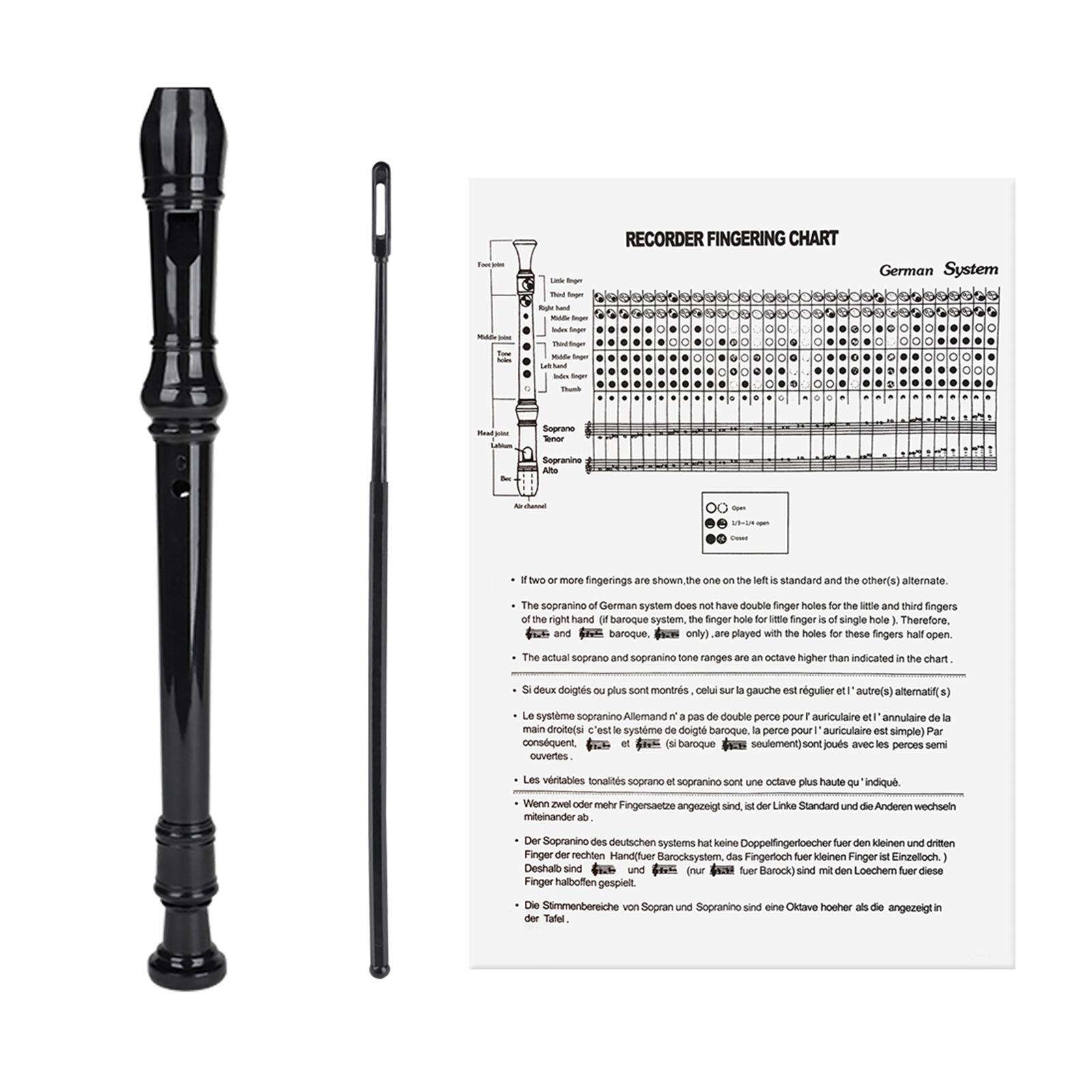 Professional Soprano Recorder  - Musical Instrument German avaliação e preço