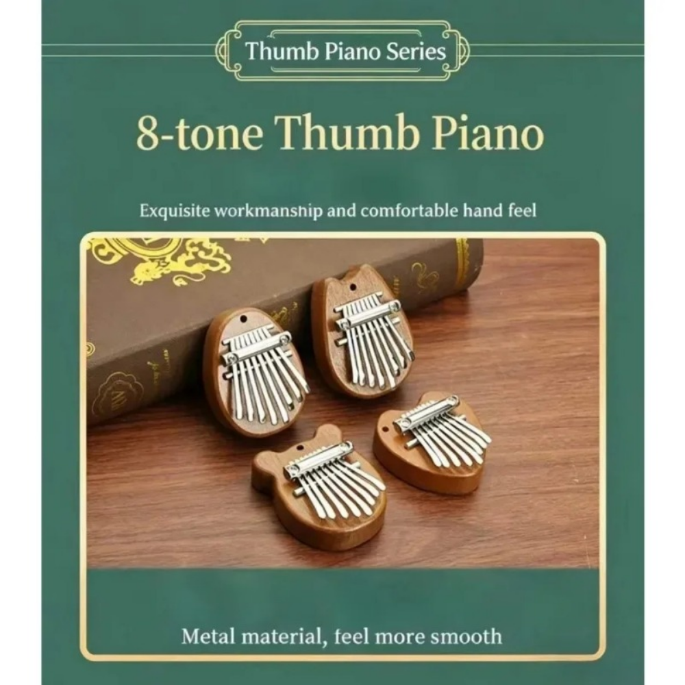 Solid wood 8-tone mini thumb p - Musical Instrument Sounds avaliação e preço