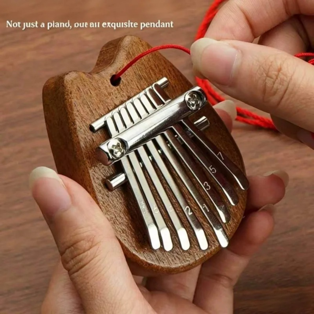Solid wood 8-tone mini thumb p - Musical Instrument Sounds avaliação e preço