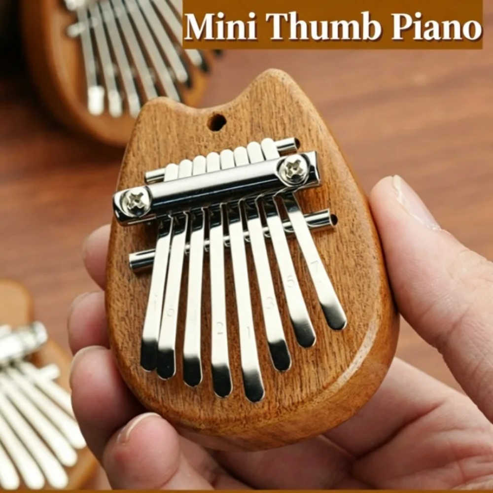 Solid wood 8-tone mini thumb p - Musical Instrument Sounds avaliação e preço