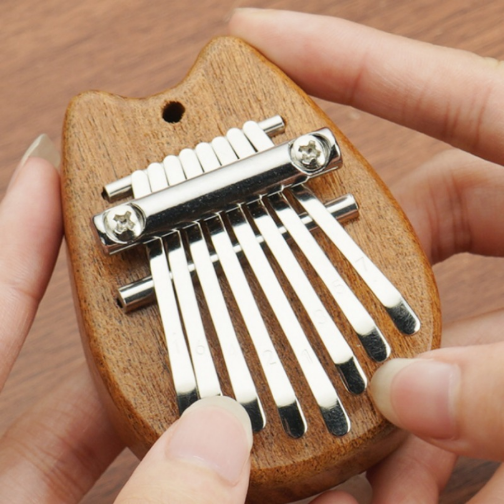 Solid wood 8-tone mini thumb p - Musical Instrument Sounds avaliação e preço