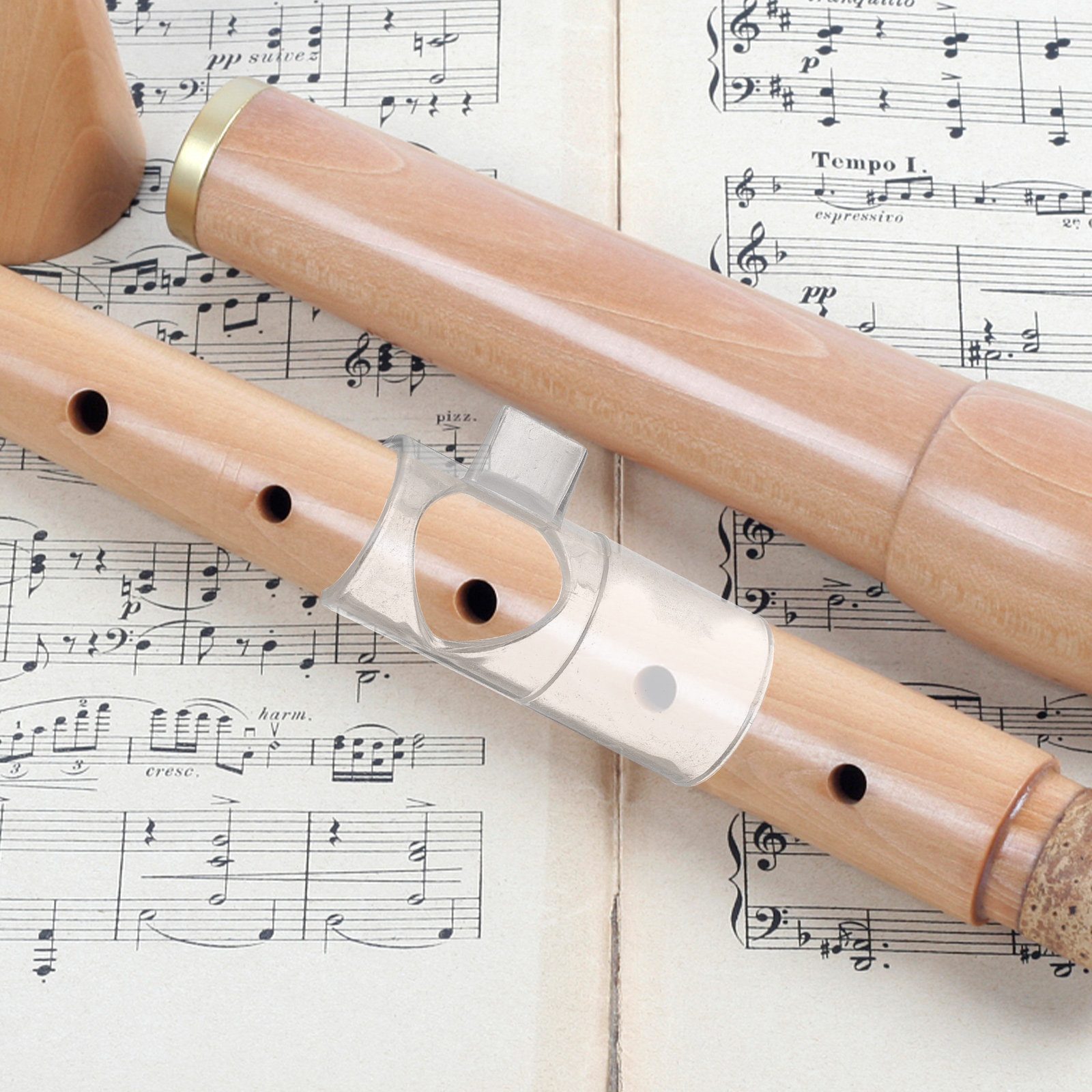 Mouthpiece Replacement Flute f - Musical Instrument That You Blow Into avaliação e preço