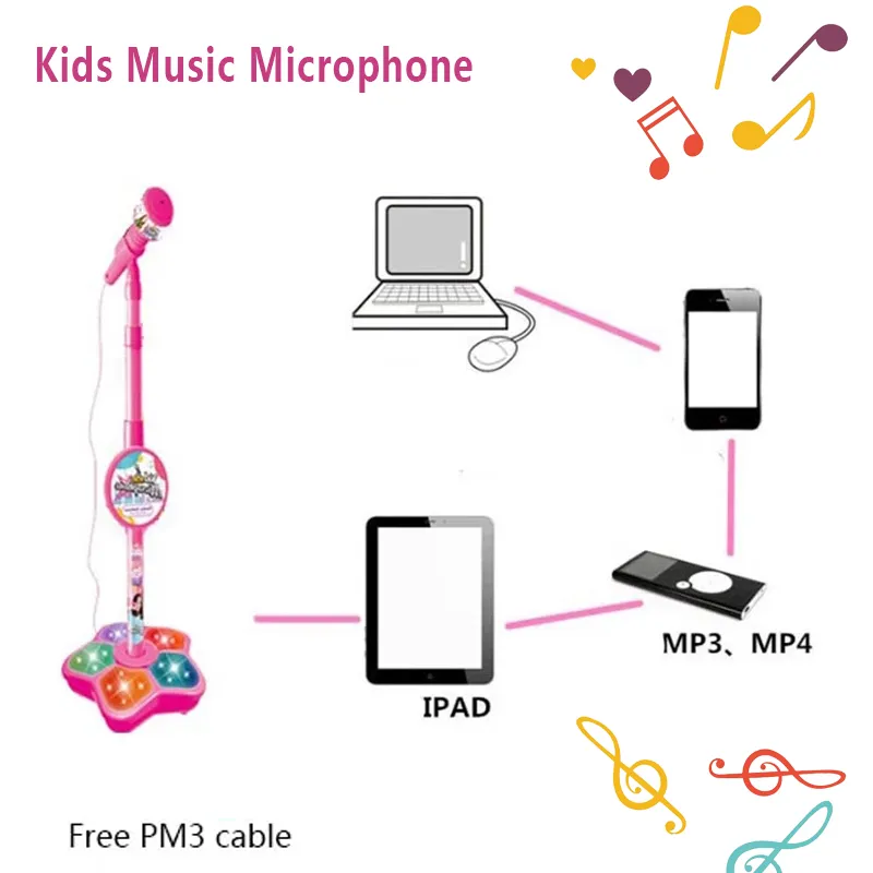 Musical Microphone Speaker Wit - Song With Musical Instrument avaliação e preço
