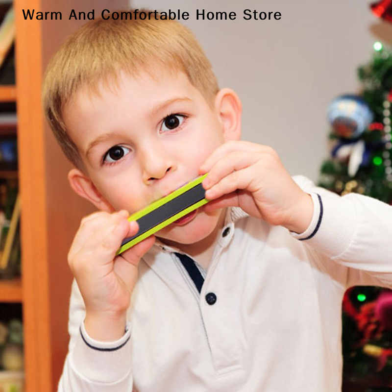 Wooden Harmonica for Children  - Musical Instrument That You Blow Into avaliação e preço