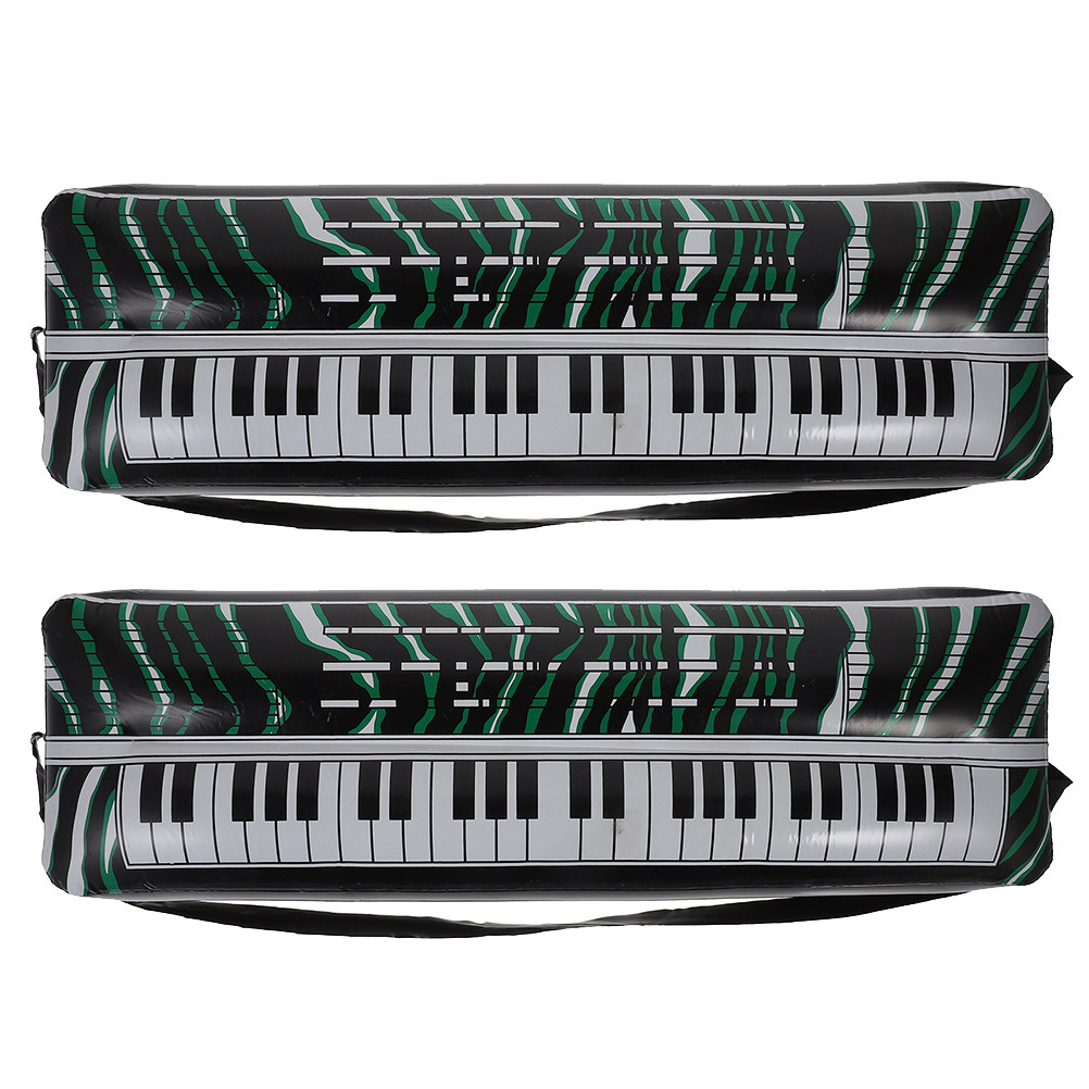 2Pcs Inflatable Toddler Piano  - Musical Instrument That You Blow Into avaliação e preço