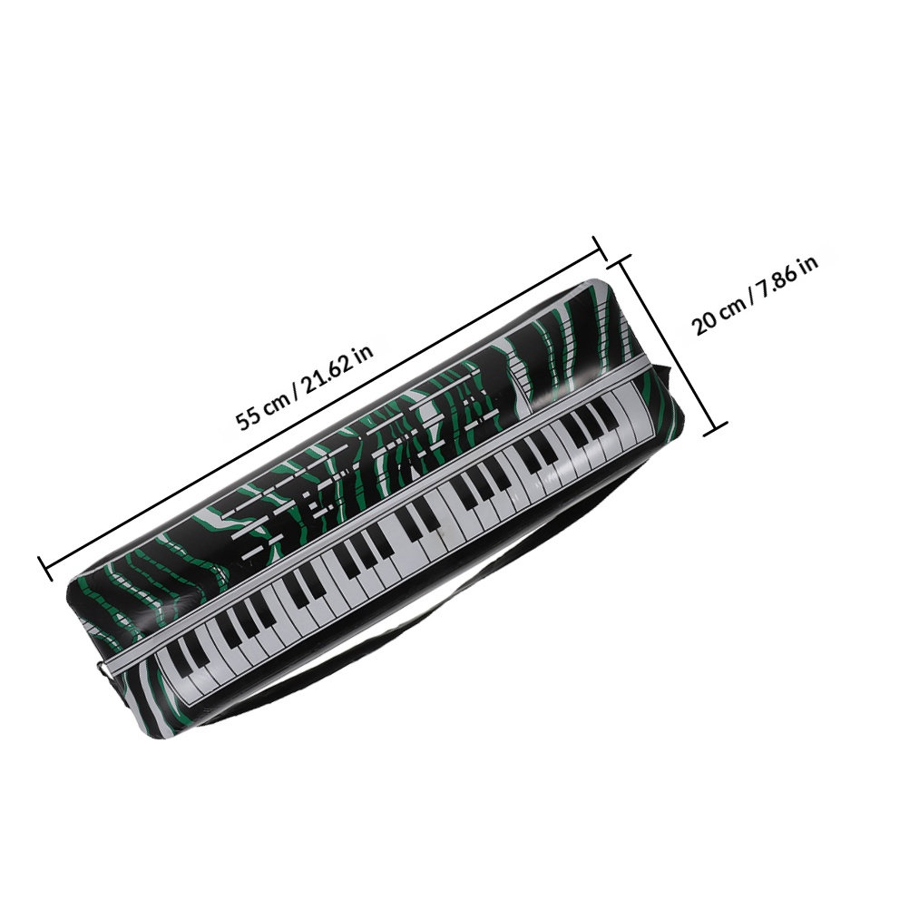 2Pcs Inflatable Toddler Piano  - Musical Instrument That You Blow Into avaliação e preço