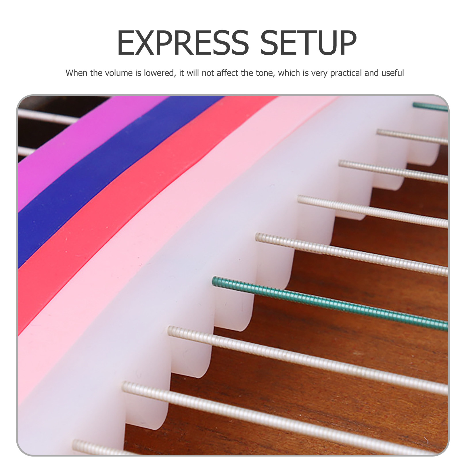 1Pcs Silicone Guzheng Practice - Musical Instrument Sounds avaliação e preço