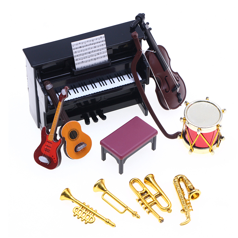Classical 1:12 Scale Miniature - Musical Instrument Like Piano avaliação e preço